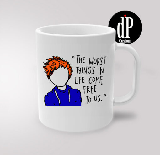 Ed Sheeran The A Team Lyric Cartoon Coffee Mug 11oz