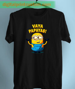 Despicable Minion Vaya Papaya Quote Unisex T Shirt