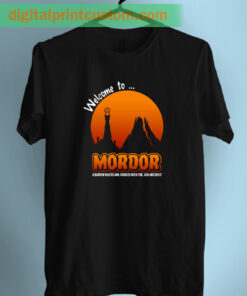 Visit To Mordor Lord Of The Rings Adult T shirt
