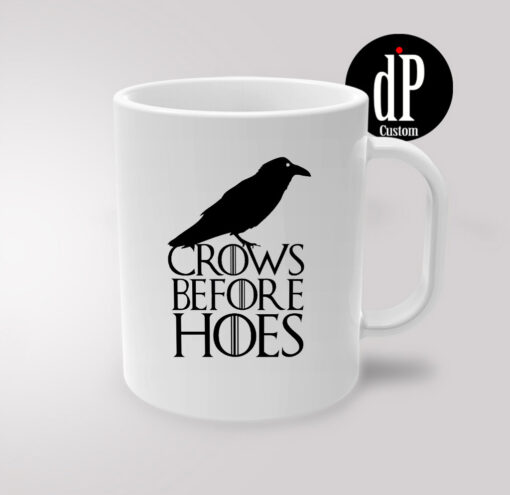 Crows Before Hoes Jon Snow Coffee Mug 11oz