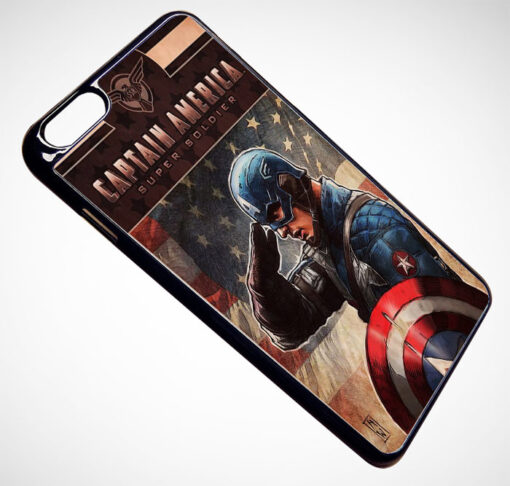 Captain America Super Sholdier iPhone and Samsung Cases