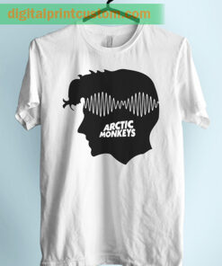 Arctic Monkeys Alex Turner Sillhoute Unisex Adult Tshirt