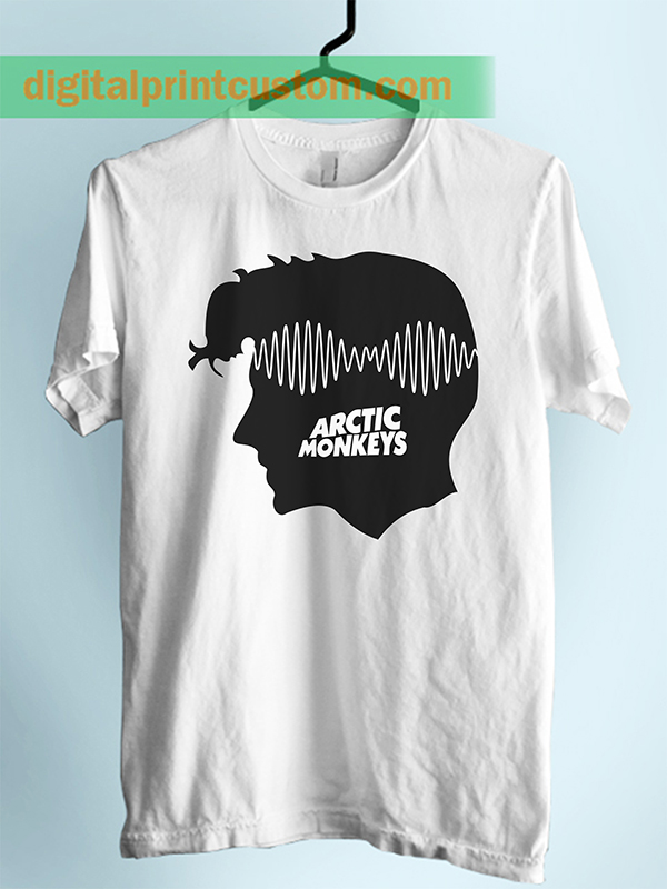 Arctic Monkeys Alex Turner Sillhoute Unisex Adult Tshirt Digitalprintcustom Com