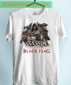 Assasins Creed Black Flag Unisex Adult TShirt