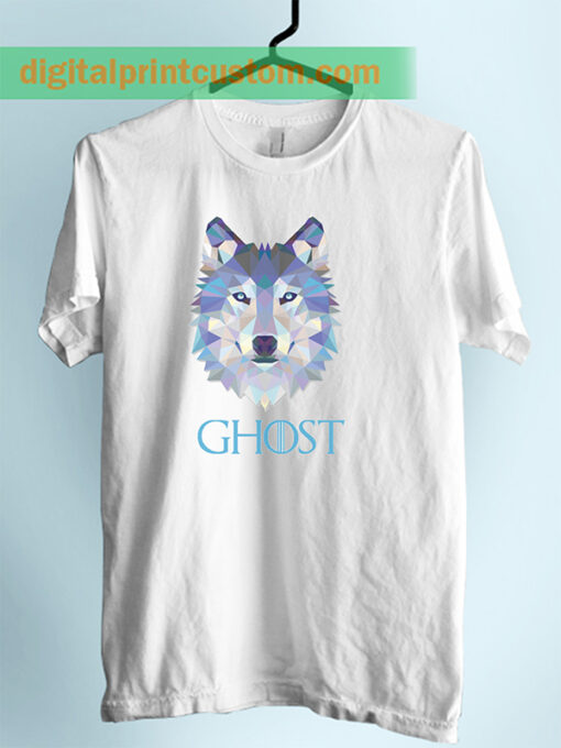 Ghost Wolf Night Watch Jon Snow Unisex Adult TShirt