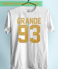 Ariana Grande 93 Jersey Number Unisex Adult Tshirt