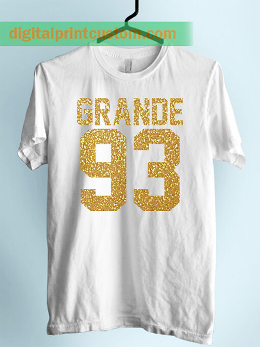 Ariana Grande 93 Jersey Number Unisex Adult Tshirt