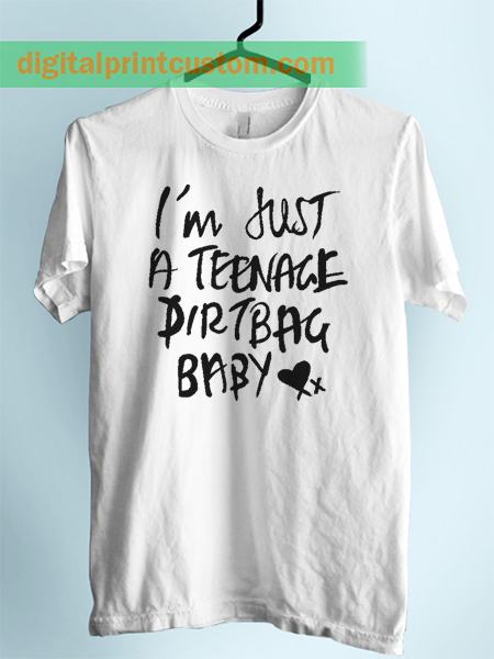 I'm Just Teenage Dirtbag Baby 1d Lyrics Unisex Adult Tshirt