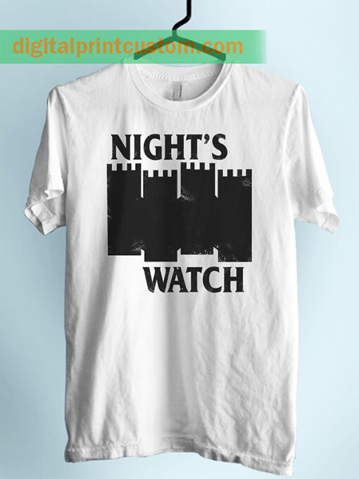 Night Watch Jon Snow Castle Unsex Adult T Shirt