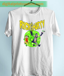 Rick Morty Batman Style Unisex Adult Tshirt