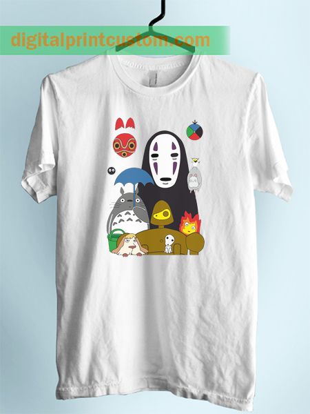 Totoro No Mask Character Unisex Adult T Shirt