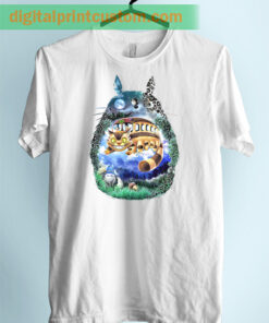 Totoro Galaxy Space Unisex Adult T Shirt