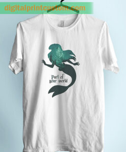 Disney Ariel Little Mermaid Quote Unisex Adult Tshirt