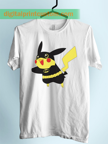 Funny Batman Pikachu Unisex Adult Tshirt