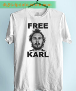 Free Karl Workaholics T-Shirt