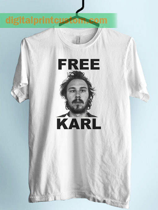 Free Karl Workaholics T-Shirt