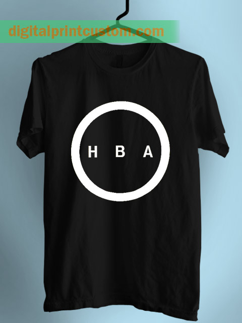 Hood By Air Circle Logo Adult T Shirt