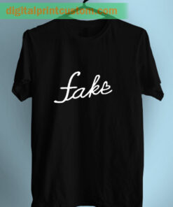Love Is Fake Graphic T Shirt