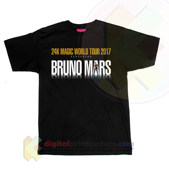 24k magic world tour shirt