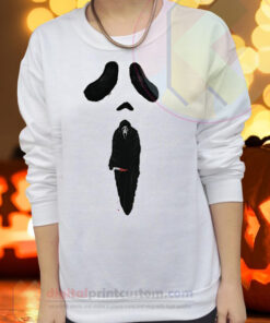 Ghostface Scream Crewneck Sweatshirts