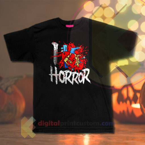 I Love Horror T-shirt