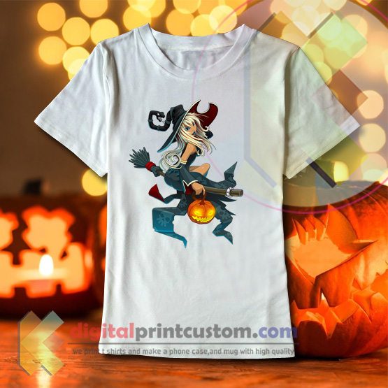 Witchcraft During Halloween T-shirt By Digitalprintcustom.com.