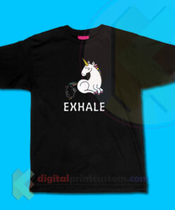 Exhale Unicorn T-shirt