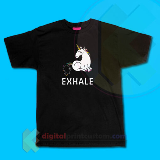 Exhale Unicorn T-shirt