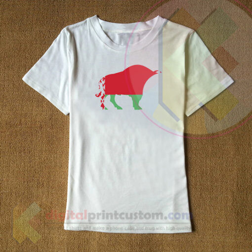Flag Bison of Belarus T-shirt