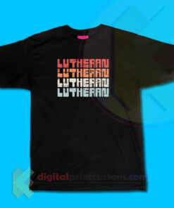 Lutheran - Vintage 70s Text T-shirt