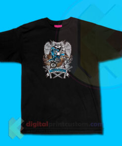 Motocross Skull Rider T-shirt