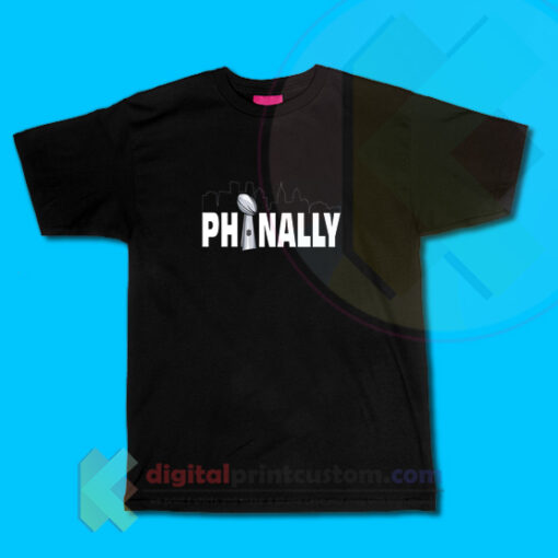 Phinally Eagles Football T-shirt