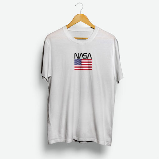 Nasa America Flag Shirt