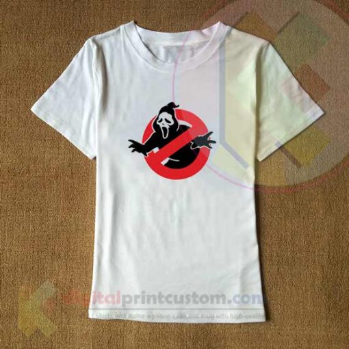 Scream Ghostbusters Mix T-shirt