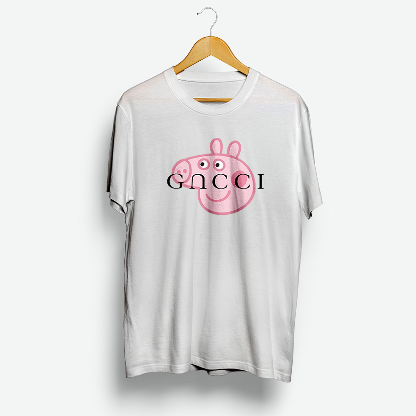 t shirt gucci peppa pig