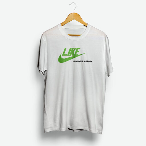LIKE, Nike Parody T Shirt