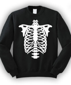 NEW Skeleton Black Sweatshirt