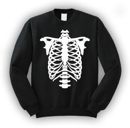 NEW Skeleton Black Sweatshirt