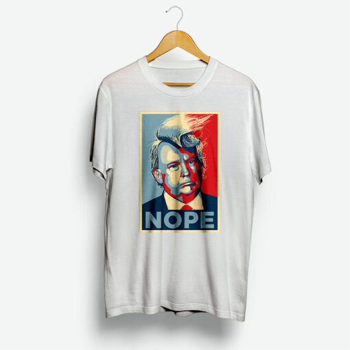 NOPE: Donald Trump Comb Over Parody T-Shirt