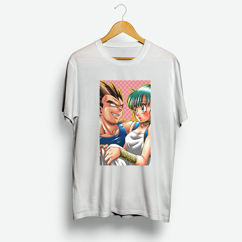 Dragon Ball Z Vegeta And Bulma Shirt Design By Digitalprintcustom