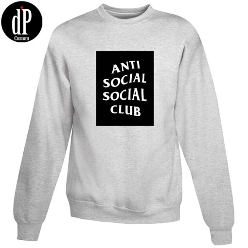 Anti Social Social Club Sweatshirt Design By Digitalprintcustom