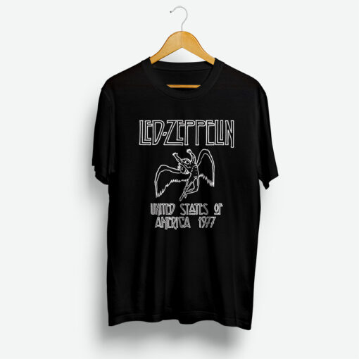Led Zeppelin 1977 USA Shirt