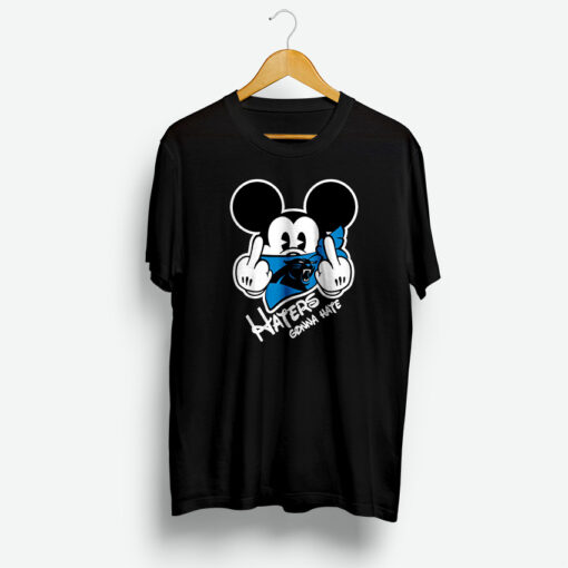 NFL Carolina Panthers Haters Gonna Hate Mickey Mouse Shirt