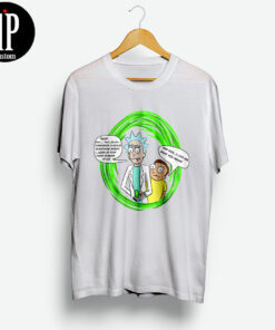 Rick And Morty Dimension Travel Shirt