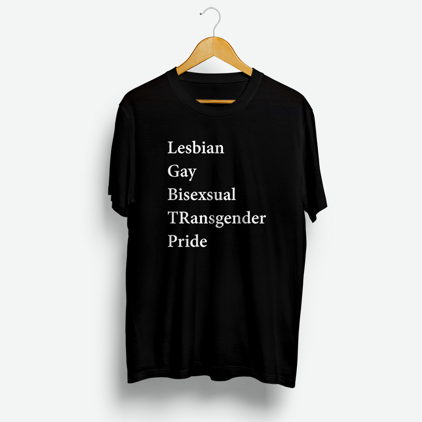 Lesbian Gay Bisexsual TRansgender Pride T Shirt