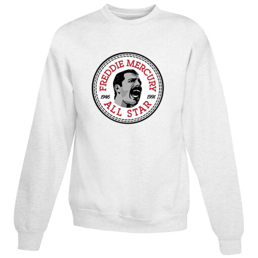 Freddie Mercury Converse All Star Icon Men's Sweatshirt