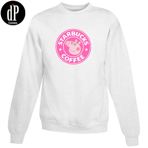 Starbuck X Peppa Pig Parody Sweatshirt
