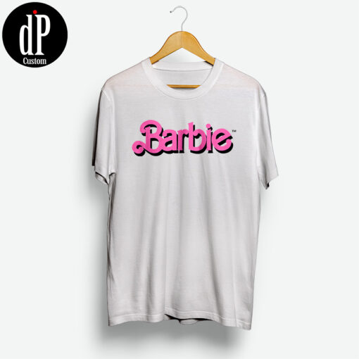 Barbie Font Light Pink Shirt