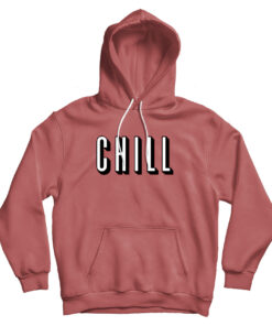 Chill Logo New Red Hoodie