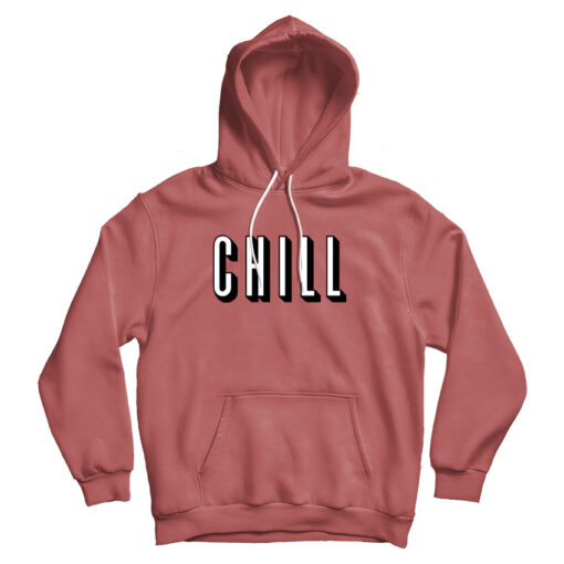Chill Logo New Red Hoodie